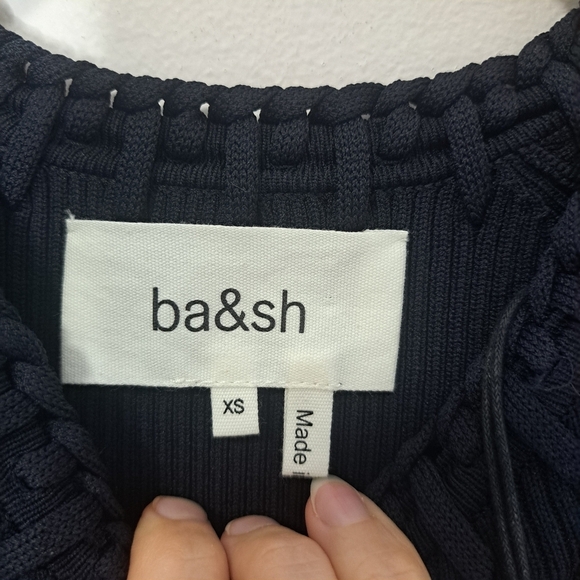 Ba&sh Tami Jumper Marine XS NWT - Picture 7 of 11